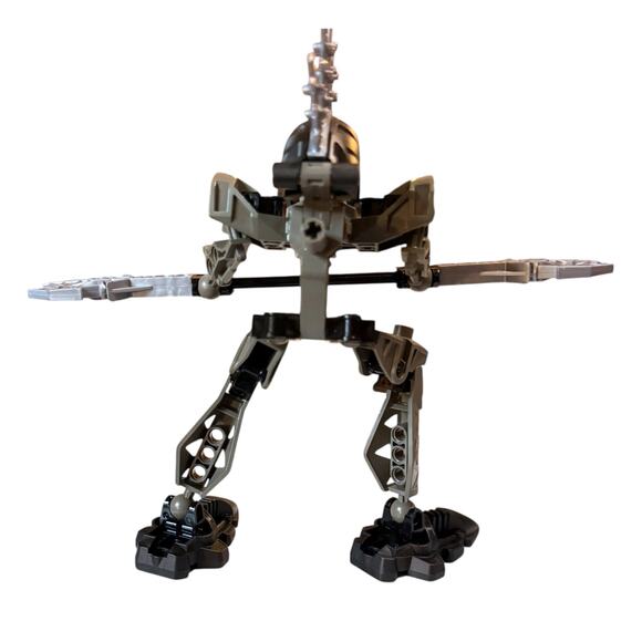 VTG LEGO BIONICLE Rahkshi Vorahk Black Gray 8591 Canister Complete DAMAGED Book - Picture 3 of 12